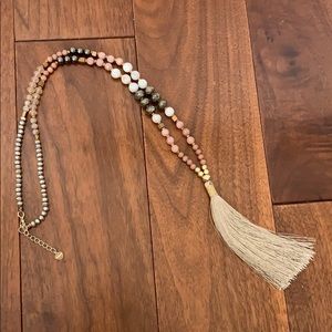 Long Tassel Necklace